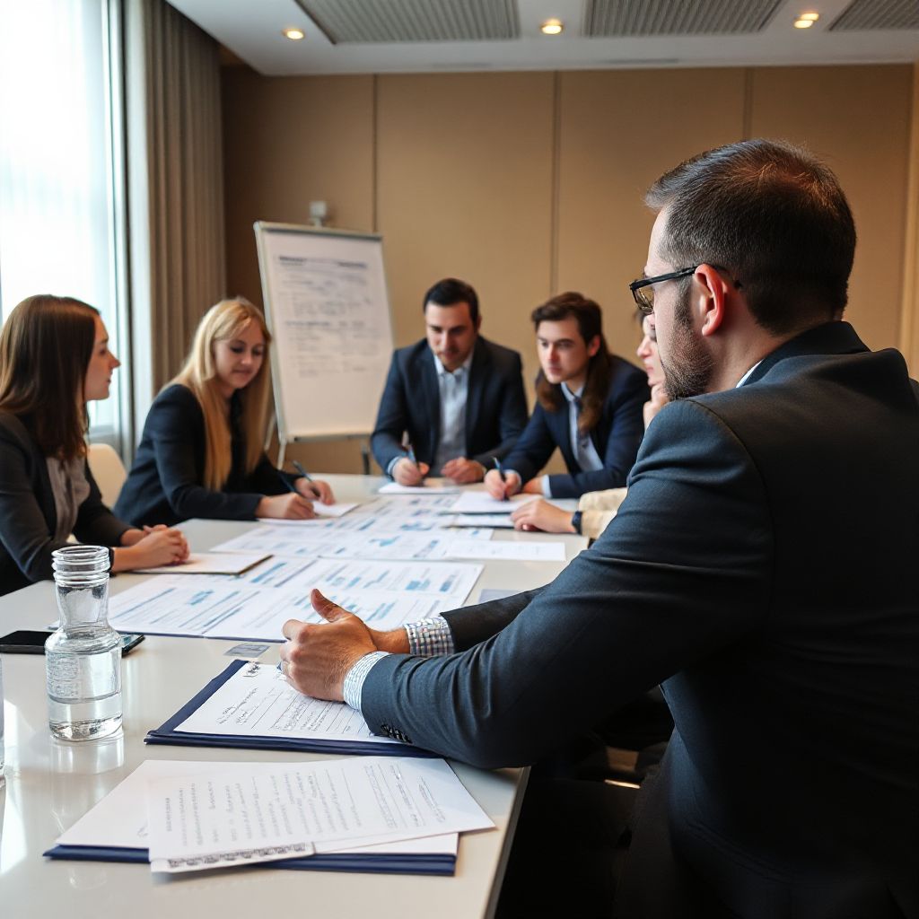 Business workshop event