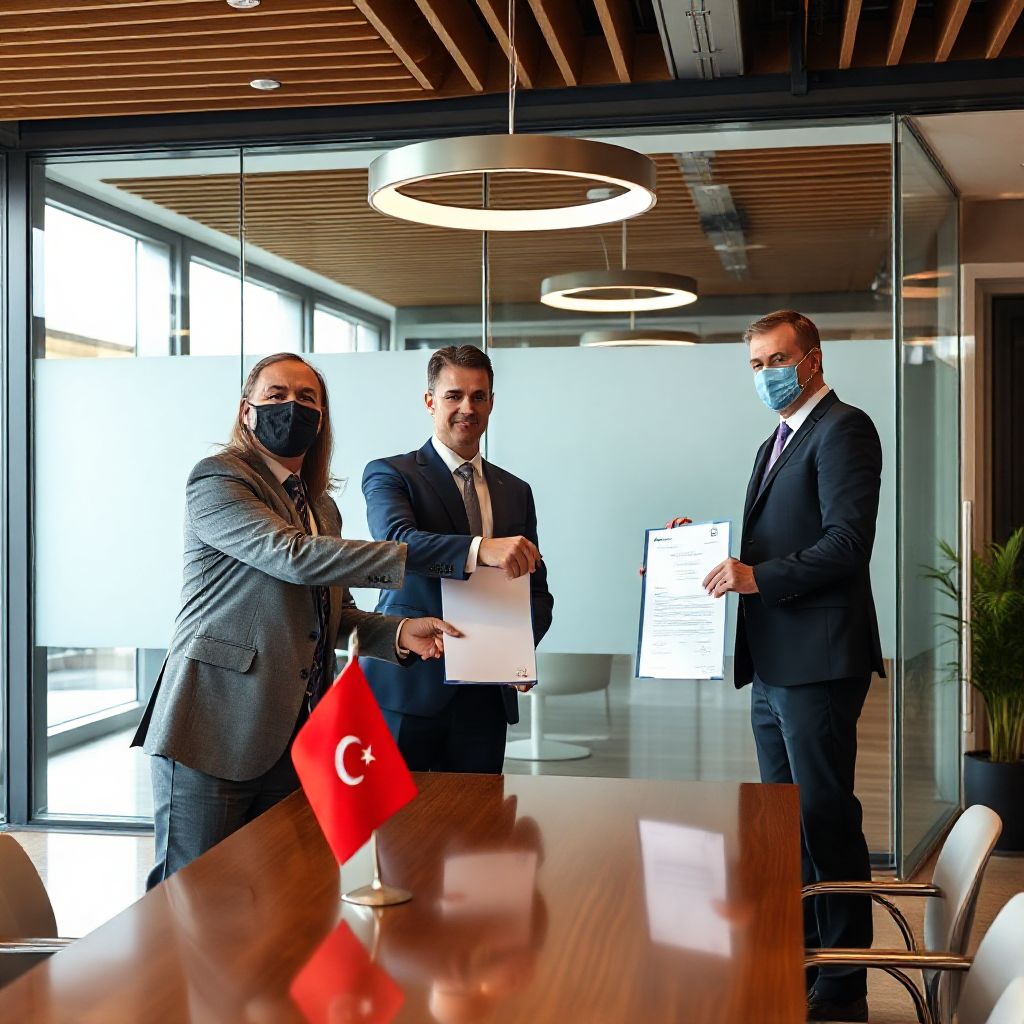 New business partnerships announcement